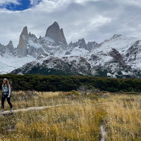 Pohod pod Fitz Royem v Patagoniji, Argentina